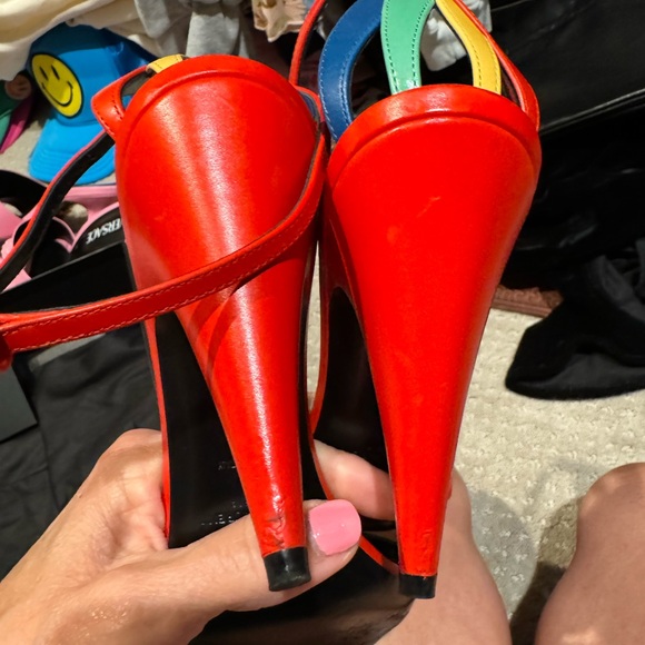 YSL rainbow heels 39 saint laurent authentic - Picture 4 of 6